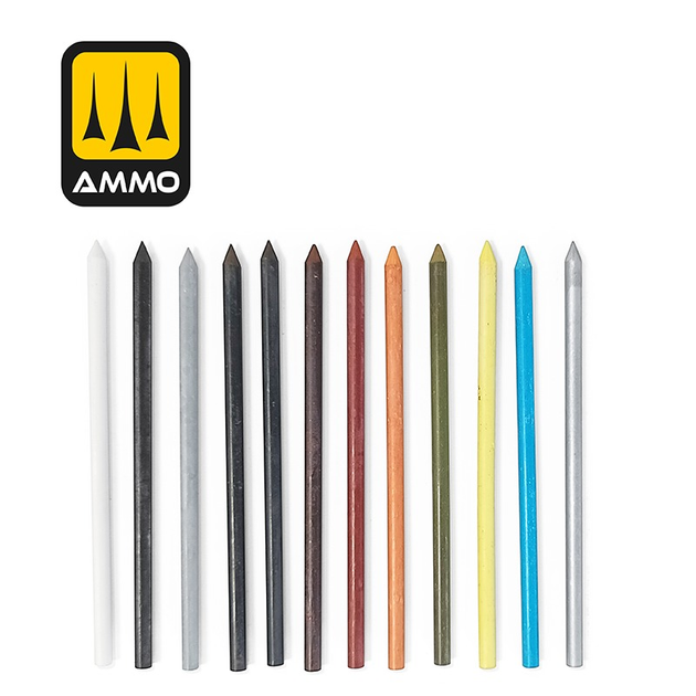 Zestaw modelarski Ammo Rewolucyjny ołówek mechaniczny + 11 wkładów (8432074083498) - obraz 3