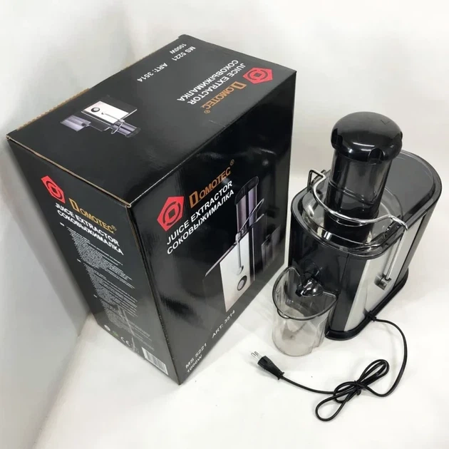 Соковыжималка Domotec 1000W (MS-5221) - изображение 2