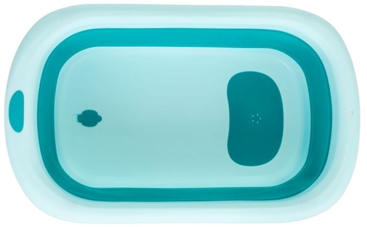 Дитяча ванночка EcoToys складна з зливом HA-B37 Blue (5903769979974) - зображення 6