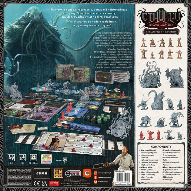 Gra planszowa Portal Games Cthulhu: Death May Die - Strach przed nieznanym (edycja polska) (5902560389548) - obraz 17