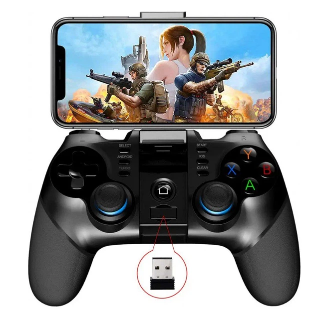 Геймпад джойстик для смартфону iPega PG9156 Batman 3×1 Bluetooth, 2.4G PC/Android/iOS Black - Фото 1 Геймпад джойстик для смартфону iPega PG9156 Batman 3×1 Bluetooth, 2.4G PC/Android/iOS Black - зображення 1