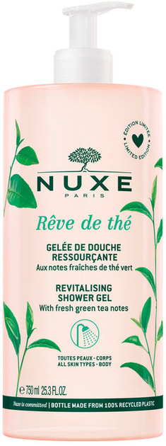 Гель для душу Nuxe Reve de The зволожувальний 750 мл (3264680038884) - зображення 3