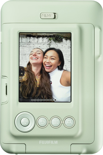 Камера миттєвого друку Fujifilm Instax mini LiPlay Matcha Green (16835146) - зображення 3
