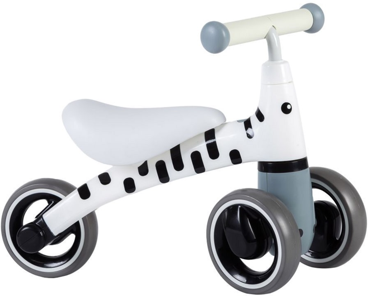 Rowerek biegowy EcoToys Zebra LB1603 White (5903089062264) - obraz 4