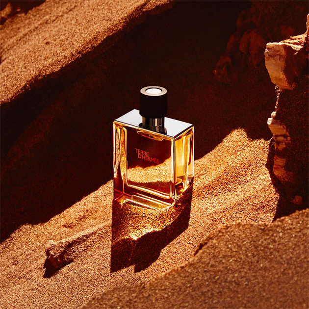 Zestaw męski Hermes Terre D'Hermes Perfumy 75 ml + Perfumy 15 ml + Żel pod prysznic 40 ml (3346130438359) - obraz 5