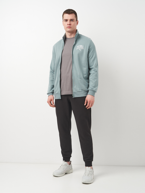 Спортивный костюм мужской Puma Class Sweat Suit Tr 68485430 S Green Moon (4067983589829) 