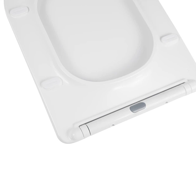 Сидіння для унітаза Qtap Nando з мікроліфтом Slim QT12991222AW - зображення 4