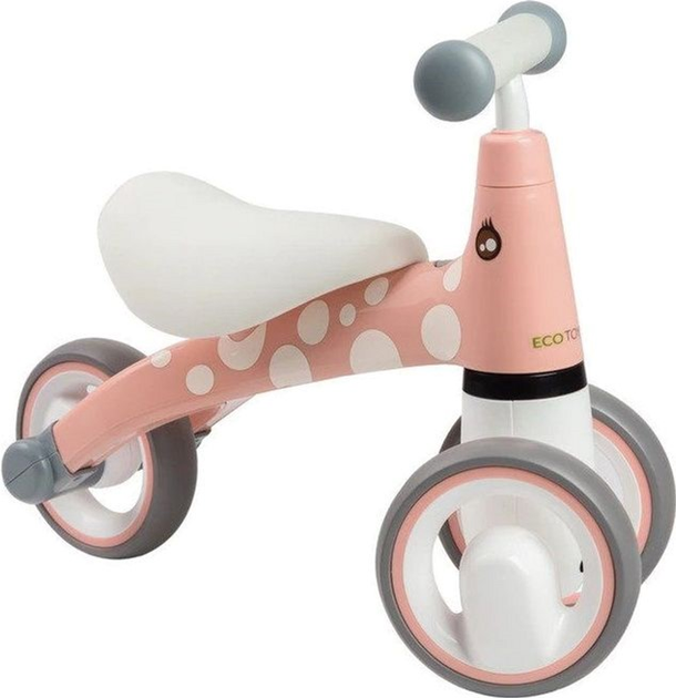 Rowerek biegowy EcoToys Flaming LB1603 Pink (5903089065265) - obraz 3