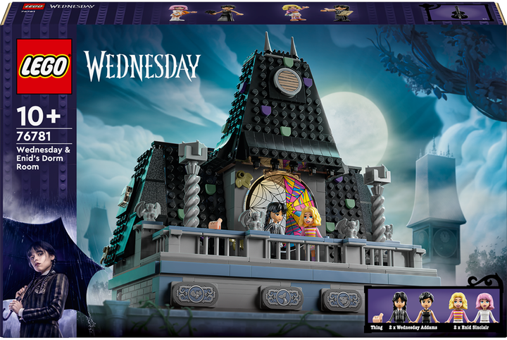 Конструктор LEGO Wednesday: Кімната Wednesday та Enid 750 елементів (76781) (955555908243262) - Уцінка - зображення 1