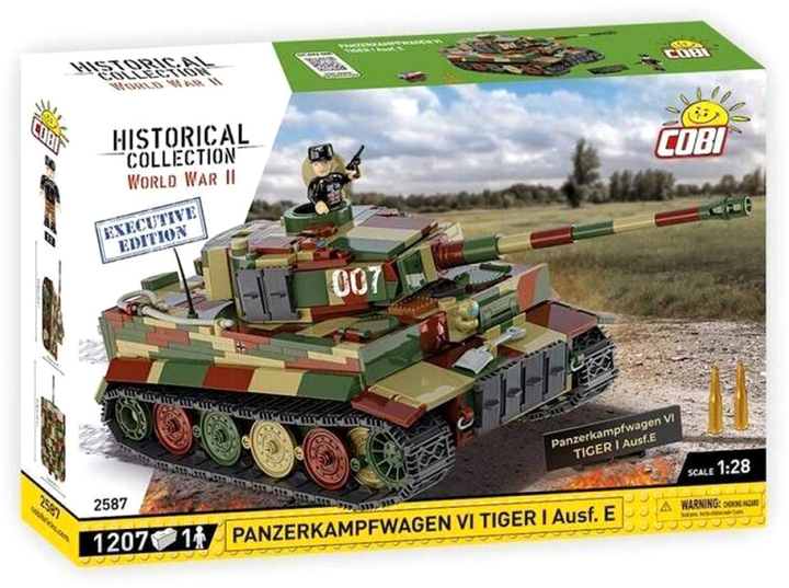 Klocki konstrukcyjne Cobi Executive Edition Panzerkampfwagen VI Tiger I Ausf 1207 elementow (5902251025878) (955555908407453) - Outlet - obraz 1