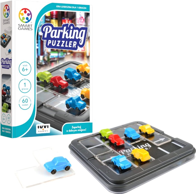 Головоломка IUVI Games Smart Games Parking Puzzler (5414301518549) (955555908159682) - Уцінка - зображення 2