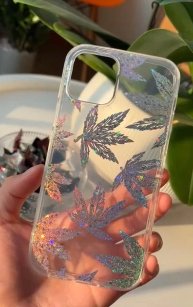 Панель Конопляне Листя для Apple Iphone 11 ProMax Transparent - зображення 6