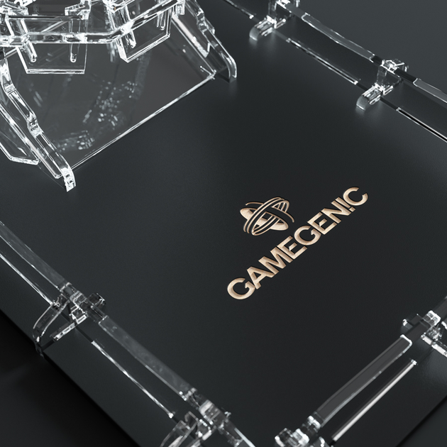 Akcesoria do gier w kości Gamegenic Podstawka Crystal Twister Premium Dice Tower (4251715410387) - obraz 4