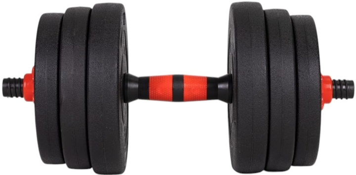 Штанга-гантелі ModernHome by Multistore 30 кг GB-SX 2X15KG (5903769976881) - зображення 7