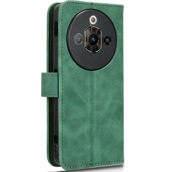 Класичний чохол-книжка Deexe Wallet Style для ZTE Nubia Focus Pro - Green - зображення 5