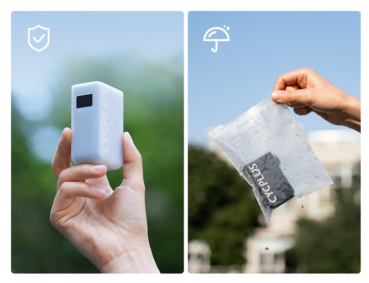 Аккумуляторный насос для велосипеда CYCPLUS AS2 Pro портативный компактный компрессор на 120 PSI - Фото 7 Аккумуляторный насос для велосипеда CYCPLUS AS2 Pro портативный компактный компрессор на 120 PSI - изображение 7