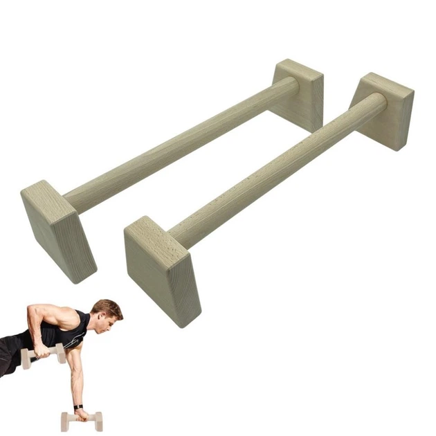 Паралетси, упори для віджимання дерев'яні Wood Gym Push Up NE-WD-60 з бука 50 см 2 шт - изображение 6