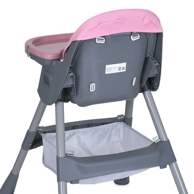 Стульчик для кормления M 5722 Lilac до 20 кг, складной, 5-ти точечный, экокожа - изображение 2