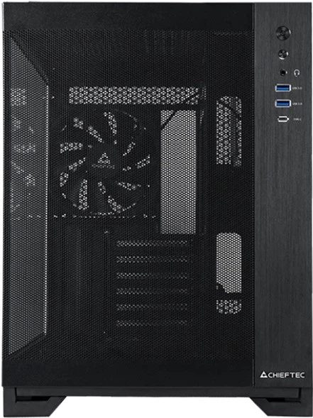 Корпус Chieftec Visio Air Black (GM-30B-M-OP) - зображення 2