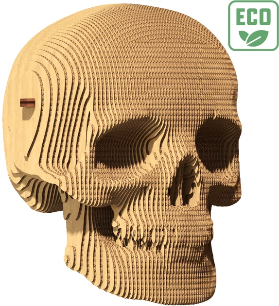 3D пазл-конструктор Cartonic 3D Puzzle Skull Картонный (CARTSKUL) - Фото 4 3D пазл-конструктор Cartonic 3D Puzzle Skull Картонный (CARTSKUL) - изображение 4