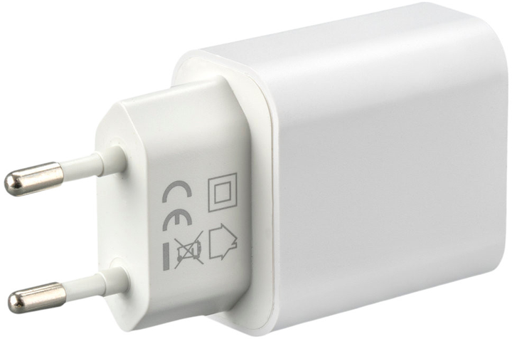 Ładowarka sieciowa 4smarts VoltPlug PD 20W USB-C to Lightning 1.5m White (4250774952784) - obraz 6