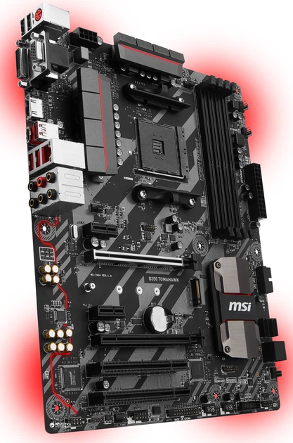 Материнская плата MSI B350 Tomahawk (sAM4, AMD B350, PCI-Ex16