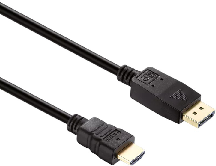 Кабель Helos HDMI - DisplayPort 5m (4005938188796) - зображення 1