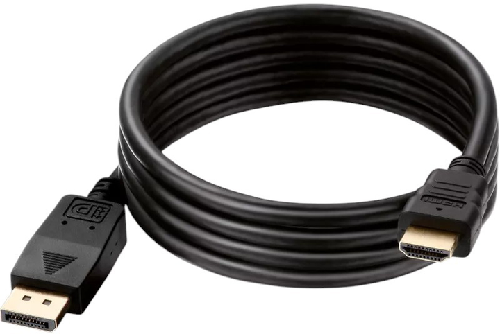 Kabel Helos HDMI - DisplayPort 5m (4005938188796) - obraz 2