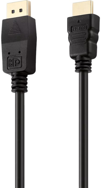Kabel Helos HDMI - DisplayPort 10m (4005938188819) - obraz 3
