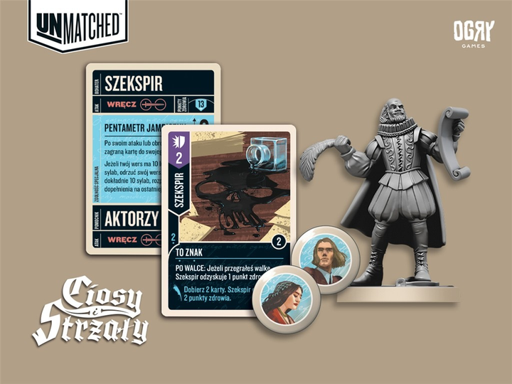 Gra planszowa Ogry Games Unmatched: Ciosy i Strzały (edycja polska) (5904326903326) - obraz 3