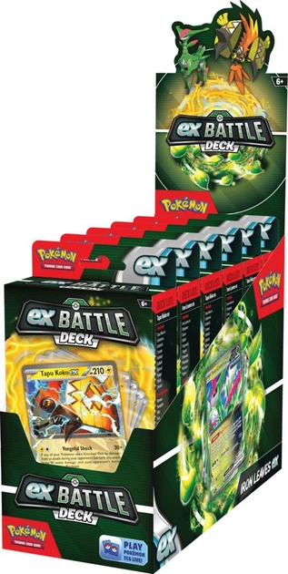 Набір Pokemon TCG: Battle Deck - Tapu Koko ex/Iron Leaves ex