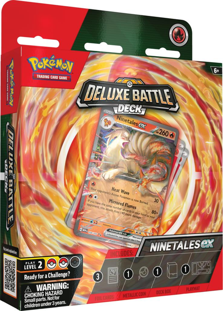 Набір Pokemon TCG: Deluxe Battle Decks Ninetales/ Zapdos - Bundle 6 шт (820650876004) - зображення 6