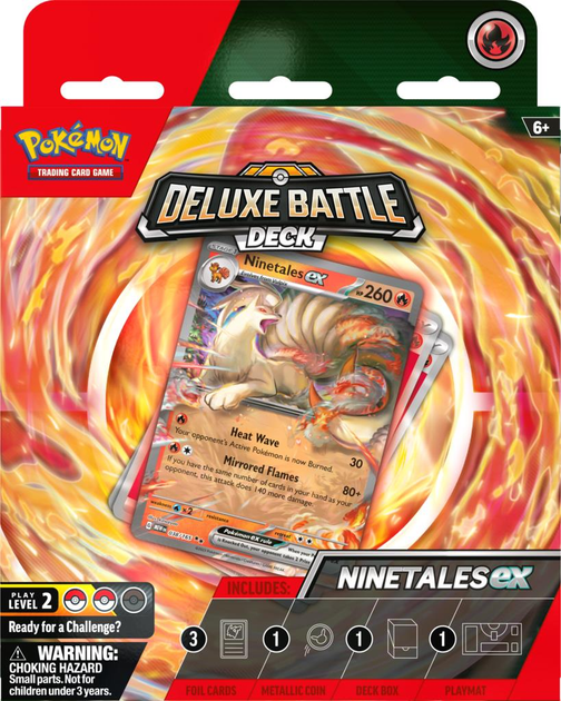 Набір Pokemon TCG: Deluxe Battle Decks Ninetales/ Zapdos - Bundle 6 шт (820650876004) - зображення 7
