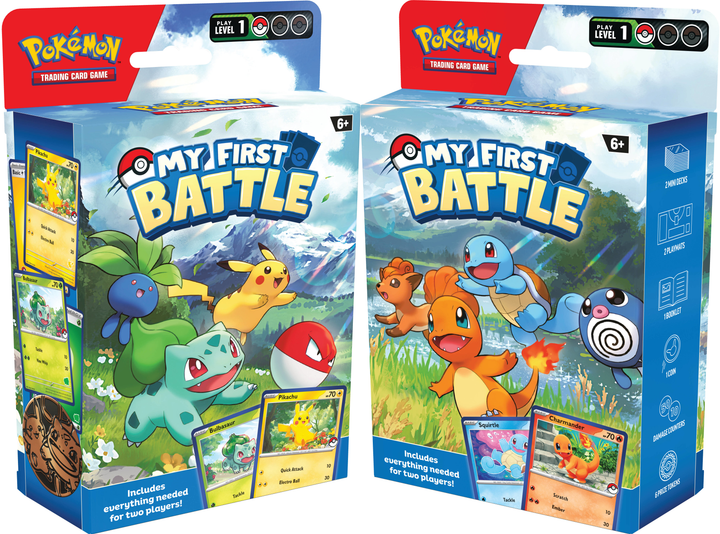 Набір Pokemon TCG: My First Battle - Bundle 12 шт (00820650875007) - зображення 1