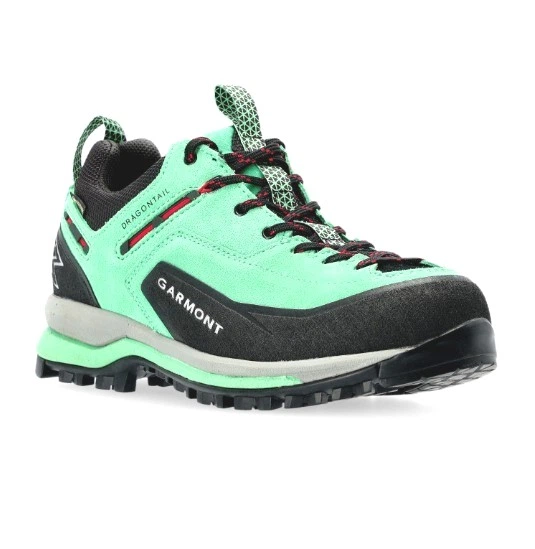 Черевики трекінгові жіночі Garmont NEW DRAGONTAIL TECH GTX WMS W 39.5 (6.0UK) Green/black/red (002474) - Фото 2 Черевики трекінгові жіночі Garmont NEW DRAGONTAIL TECH GTX WMS W 39.5 (6.0UK) Green/black/red (002474) - изображение 2