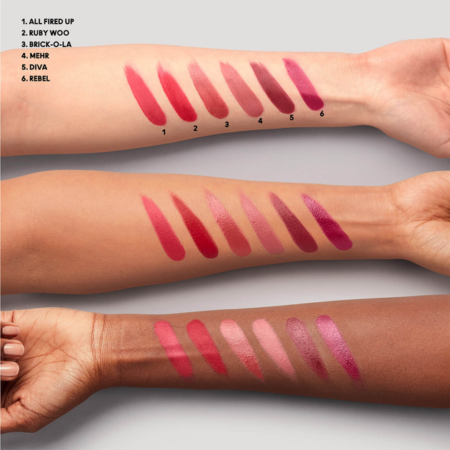 Zestaw szminek M.A.C Mini Lipstick 12x1.7 g (773602609543) - obraz 5
