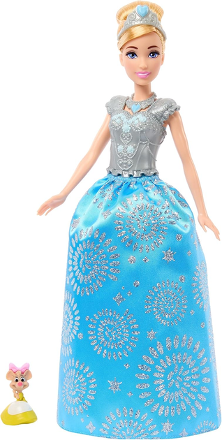 Лялька Mattel Disney Princesses Попелюшка Модні сюрпризи JCR96 WB2 з аксесуарами (194735275410) - зображення 3