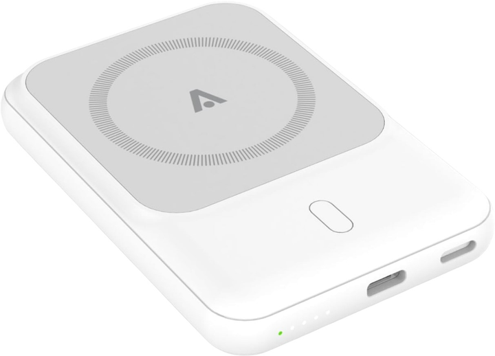 Powerbank alkaya Thor MagSafe Slim 5000 mAh 15W White (PB-40004) - obraz 3