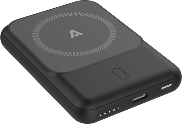 Powerbank alkaya Thor MagSafe Slim 5000 mAh 15W Black (PB-40005) - obraz 3