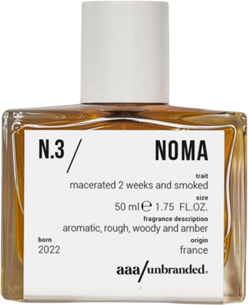 Woda perfumowana unisex aaa unbranded N.3 Noma 50 ml (5065014647189) - obraz 1