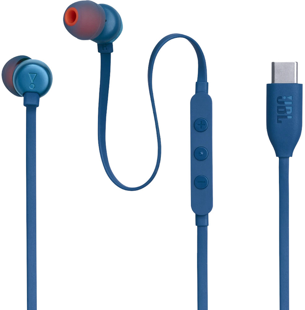 Навушники JBL Tune 310C USB-C Blue (JBL-T310C-BLU) - зображення 4