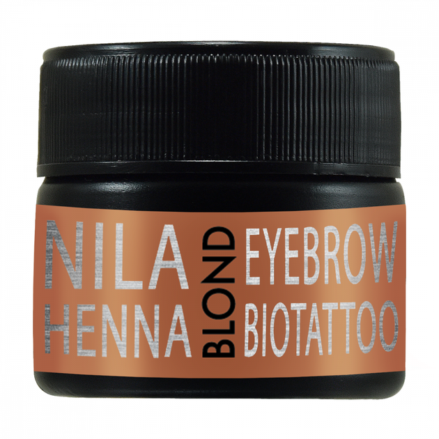 Nila хна для брів та біотату Блонд blond, 10г - изображение 2