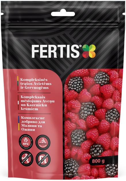 Удобрение для малины и ежевики Fertis 0.8 кг (10509906) 