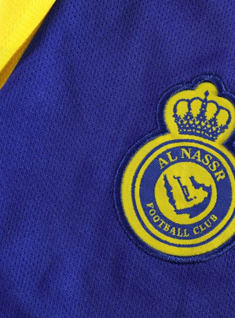 Дитяча лонгслив футбольна форма Ronaldo (Роналдо) Al-Nasr «Аль-Наср», сезон 24/25, розмір 28 (145–160), жовта - изображение 10