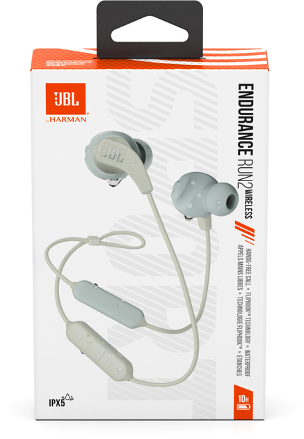 Навушники JBL Endurance Run 2 Wireless White (JBLENDURRUN2BTWHT) - зображення 10