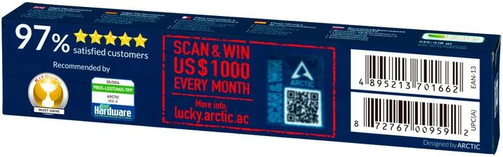 Термопаста ARCTIC MX-4, 8,5 Вт/(мК), 2,5 г/см³, 8г - зображення 3