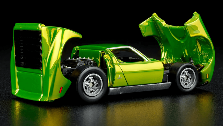 Машинка Premium Hot Wheels '71 Lamborghini Miura P400 SV Red Line
