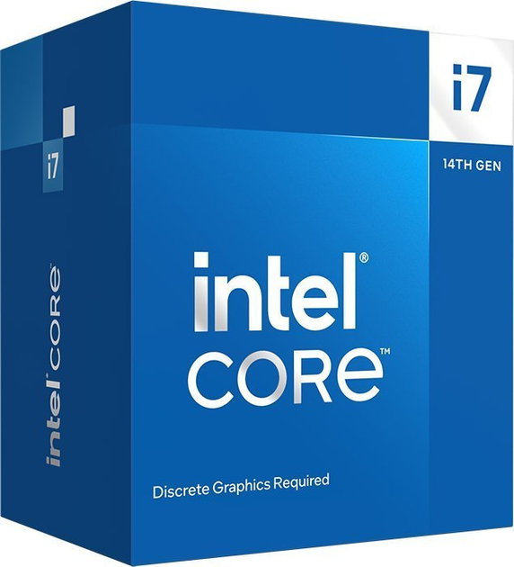 Процесор Intel s1700 Core i7-14700F 8C+12c/28T, 2.1-5.4GHz, 65-219Вт Box - изображение 1