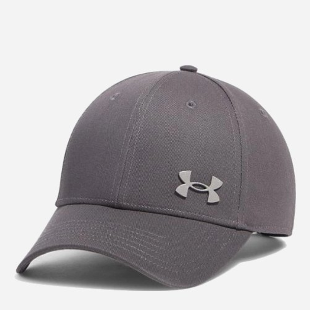 Кепка чоловіча Under Armour SPORTSTYLE METAL ADJ 1389695-025 One Size Сіра (197779653954)