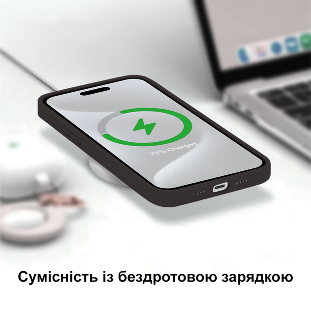 Чехол Kassel Silicone Full Case Protective для iPhone 14 Pro с микрофиброй темно-серый Cocoa - изображение 8
